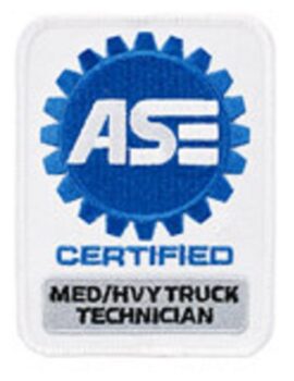 ASE medium heavy truck technician